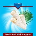 thumbnail image 4 of Snack Break Wafer Roll With Coconut - Creamy Coconut Filling - Individually Wrapped - Ready-To-Eat Snack - Gift Snacks For Adults & Kids (Pack of 24), 4 of 9