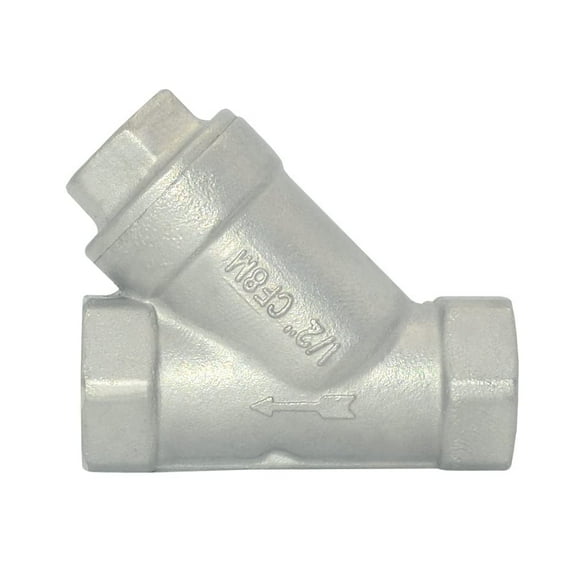 DAN SPEED WYE Strainer Mesh Filter Valve,800WOG Y-Spring NPT Female Check Valve,Stainless Steel SS316 CF8M