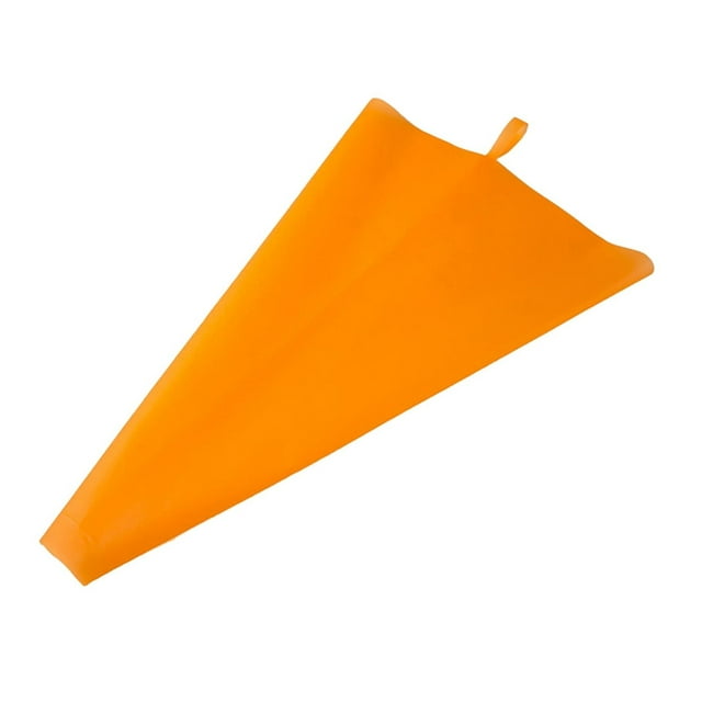 Clearance! Orange TPU Piping Bags 10 & 14 Inch Color Material for Effortless Piping Orange1*5