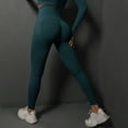 thumbnail image 1 of MKLEKYY Leggings deportivos para mujer, nuevos pantalones de yoga ajustados de punto sin costuras color melocotón para mujer, cintura alta y pantalones para correr y fitness 5056, 1 of 4