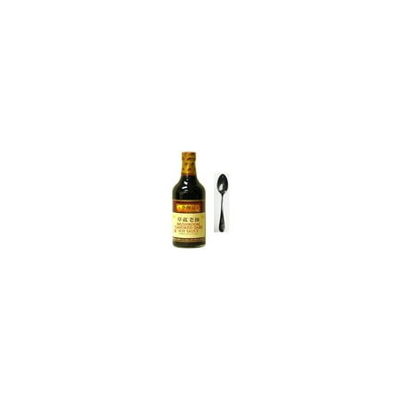 NineChef Bundle - Lee Kum Kee Mushroom Flavored Dark Soy Sauce(2 Bottle) + 1 NineChef Brand ChopStick