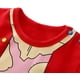 thumbnail image 3 of Ropa de bebé Monos recién nacidos Mameluco encantador de dibujos animados, 0-3 meses, 59 cm, rojo Feliz Sencillez, 3 of 5