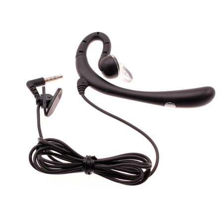 Wired Mono Headset for Samsung Galaxy Tab A 8.0" (2017)/Tab A 8.0" (2018)/A8 10.5" (2021) - Earphone w Mic Headphone 3.5mm Single Earbud Hands-free Microphone Over-the-ear