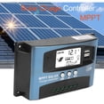 thumbnail image 2 of Controlador de carga solar Laklulu MPPT 50A Pantalla LCD USB dual 12V 24V, 2 of 5