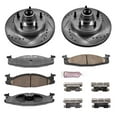 thumbnail image 3 of PowerStop Front Z36 Truck & Tow Carbon-Fiber Ceramic Brake Pad and Drilled and Slotted Rotor Kit Fits: FORD Select Models K1832-36, 3 of 9