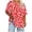 A66 Red, variant on Mifsaly Plus Size Floral Print Tops for Women Crewneck Short Sleeve T Shirts Daily Wear Lightweight Oversized Top Summer Relaxed Fit Comfy Tee XXXL