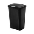 thumbnail image 1 of Sterilite 13 Gallon TouchTop Wastebasket with Titanium Latch, (16 Pack), 1 of 9