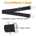 thumbnail image 2 of Correa de Hombro Ajustable, Correa Ancha de Repuesto para Bolso de Hombro, Correa para Bolso, Accesorios de Bricolaje para Bolso de Hombro para computadora portátil/Bolso de Mensajero para, 2 of 7