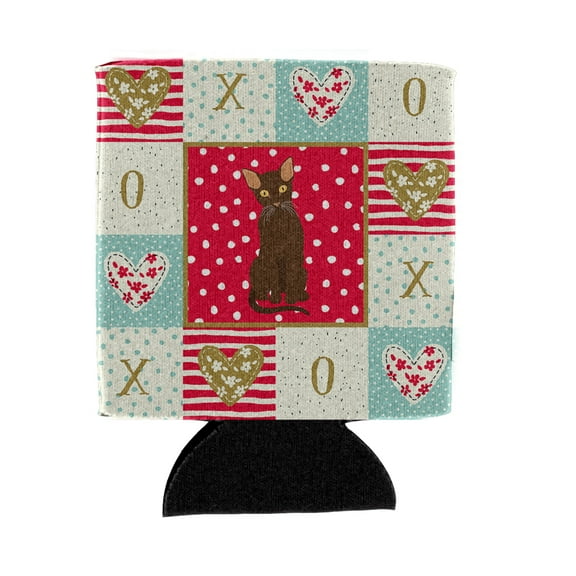 Carolines Treasures CK5797CC Suphalak Cat Love Can or Bottle Hugger Can Hugger multicolor