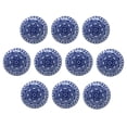 thumbnail image 4 of Ajuny Set of 10 Blue White Color Ceramic Knobs Cabinet Handles Pulls Drawer, 4 of 8
