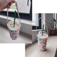 thumbnail image 3 of Portable Cup Cover, Cotton Cup Sleeve Waterproof,  Convenient to Carry Out Can Hold Water Cup Milk Tea   C, 3 of 6