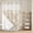 Light Brown, variant on Blue Coastal No Hook Shower Curtain with Snap in Liner, Waterproof Fabric Shower Curtains, Nautical Coral Starfish Shell Turtle Summer Shower Curtain Set Top See Through for Bathroom 36"x72"