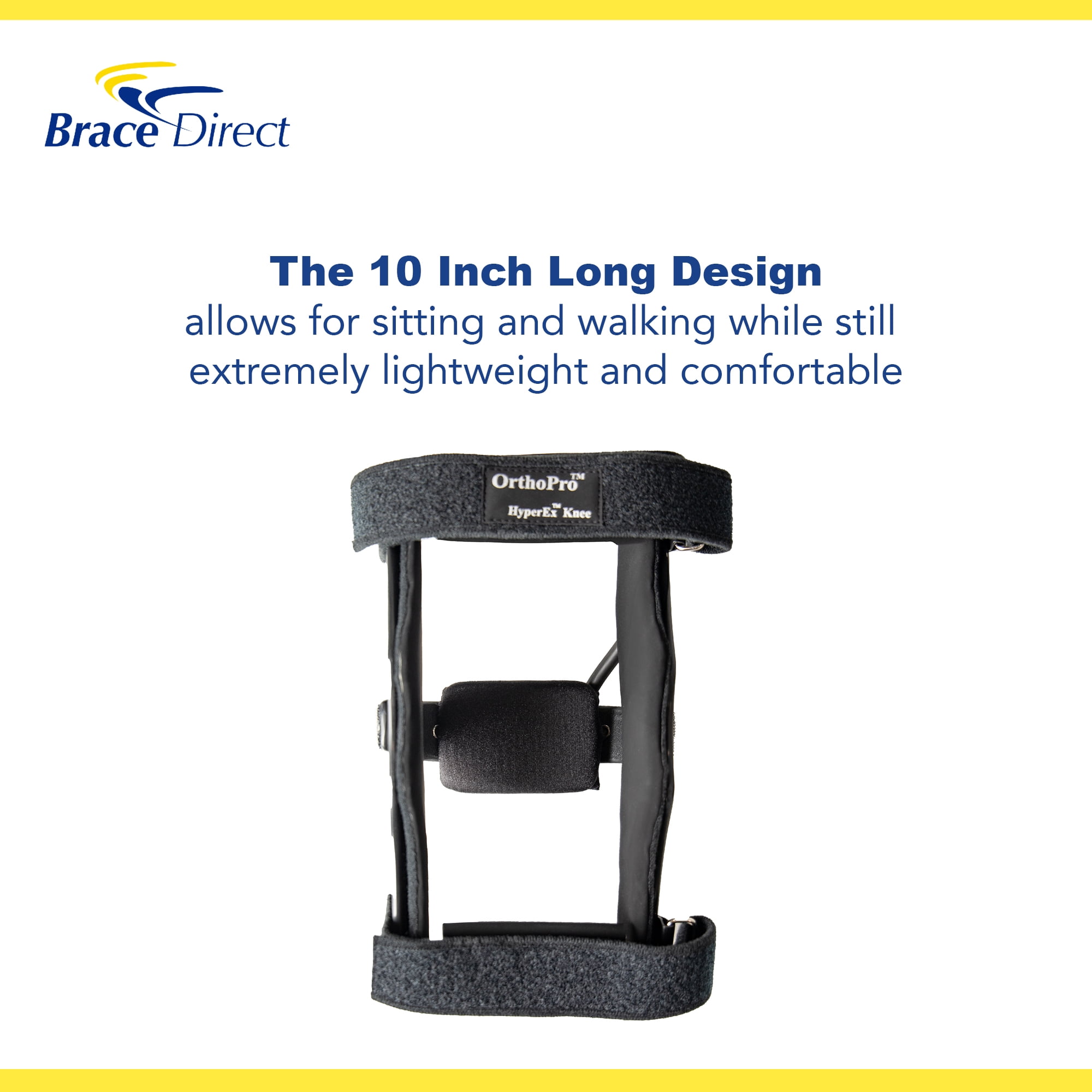 OrthoPro HyperEx Knee Brace L1850 - Advanced Support for Hyperextension Control