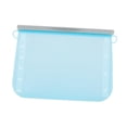 thumbnail image 2 of Tnarru Reusable Freezer Bag, Silicone Reusable Storage Bag, Food Meal Prep Storage Container for Snack, Lunch, Travel, Sandwich Blue, 2 of 8