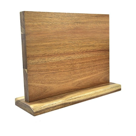 

Magnetic Knife Holder Storage Rack Magnetic Chef Knife Wooden Block Holder Magnetic Stand Multifunctional Storage Knife Holder with Strong Enhanced Magnets