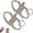 Silver - 2pcs, variant on 2 Pack Keychain Lighter, Metal Keychains Lighter for Outdoor Car and Home (Black)