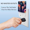 thumbnail image 3 of Jellyfish LED Square Night Lights - Bright, Energy-Efficient Luminaires for Tranquil Nights - Set of 2, 200 Characters, 3 of 6