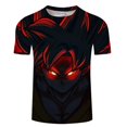 thumbnail image 1 of Nueva 3D impreso Dragon Ball T-Shirt Goku Anime japonés hombres mujeres verano moda manga corta camiseta Tops camisetaspangjing, 1 of 4