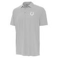 thumbnail image 2 of Men's Antigua  Gray Indianapolis Colts Twine Polo, 2 of 4