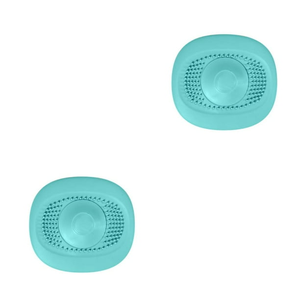 Bewildely Filtro de fregadero de cocina para el hogar, desagüe de ducha, tapón colector de pelo, cubierta de ducha para baño, cocina, baño, Verde 2Conjunto