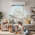 thumbnail image 6 of Harigal 24000 BTU Ductless Mini Split Air Conditioner & Heater with 2 Ton Heat Pump, Includes Installation Kit, 6 of 10
