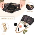 thumbnail image 2 of FORMRS Womens Shoulder Bag with Chain Strap Clutch Purse Cute Tote Handbag, Dark Gothic Floral, 2 of 7
