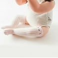 thumbnail image 3 of ZAXARRA Bas au-Dessus du Genou pour Bébé Motifs Animaux Mignons Chaussettes Douces à Volants, 3 of 5