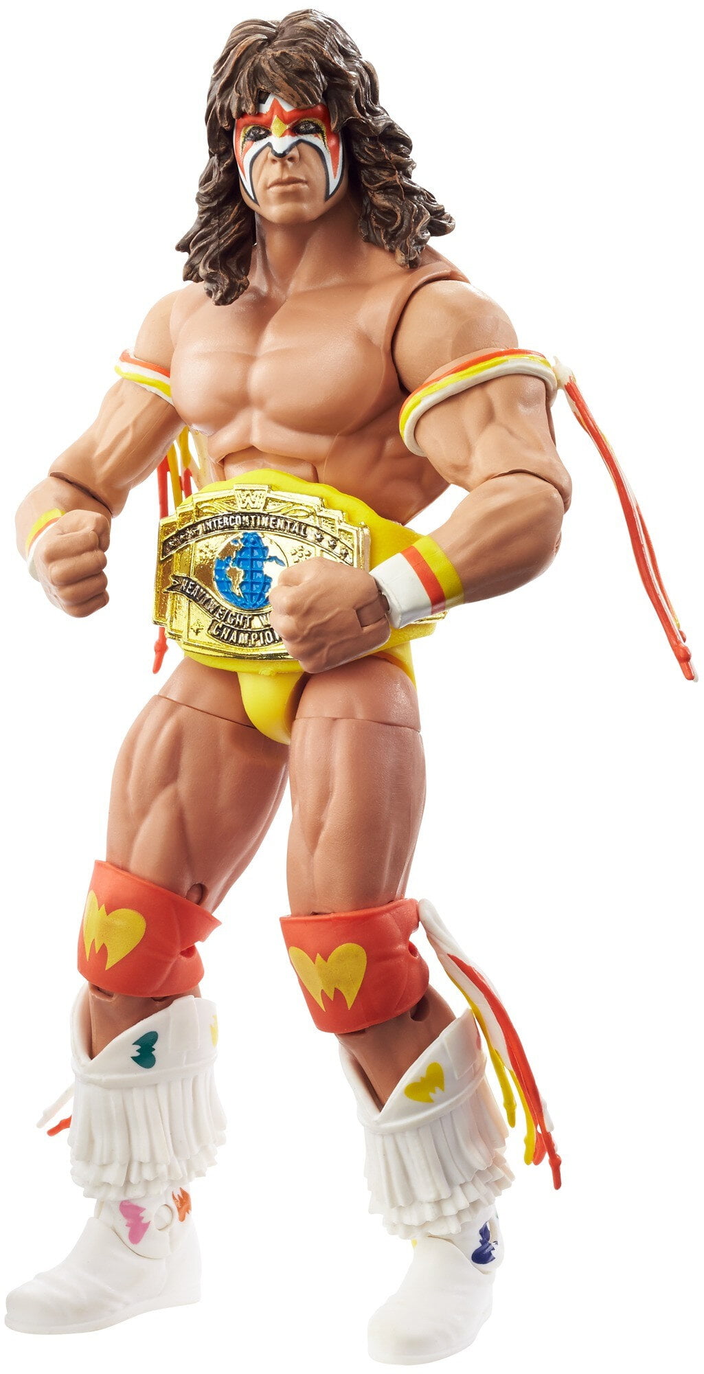 for sale online GYC28 Mattel Elite Collection WWE Elite Warriors Royal Rumble The Ultimate Warrior 6" Action Figure 