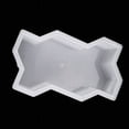 thumbnail image 2 of 5X Three Waveform Garden Path Plastic Concrete Paving Brick Mold DIY Walkway Cement Brick Mold, 2 of 7