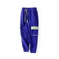 thumbnail image 3 of Godderr Toddler Boys Waist Sweatpants Cargopants for Kids Cotton Sports Trousers for 4-14T Elastic Full Waist Pants Casual Pocket Trousers, 3 of 5
