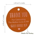 thumbnail image 6 of Inkdotpot Rose Gold Foil Paper Hang Tags Thank You For Celebrating The Mother To Be Baby Shower Favor Tags 50 Pieces, 6 of 7