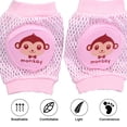 thumbnail image 3 of Protectores de rodillas para bebés para gatear,Rodilleras para niñas,Rodilleras antideslizantes, 3 of 5
