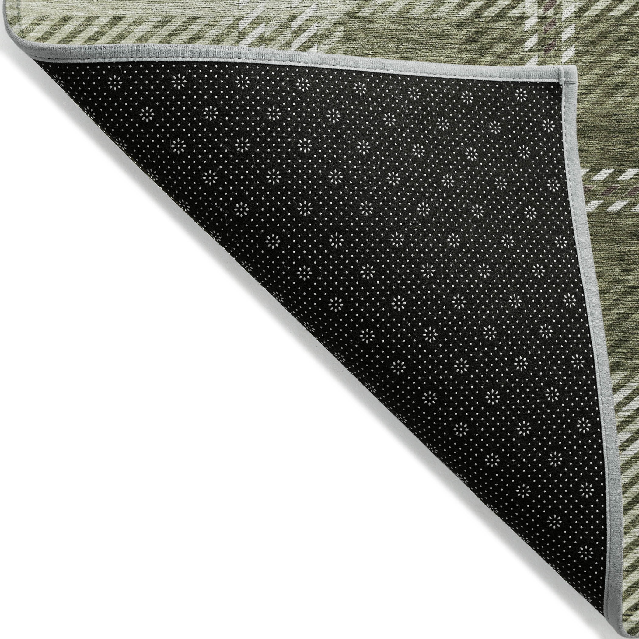 Addison Rugs Chantille Indoor/Outdoor Transitional Plaid Aloe Washable Rectangle Rug, 1'8" x 2'6"
