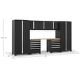 thumbnail image 4 of NewAge Products Pro Series Black 8-Piece Garage Storage Cabinet Set, 4 of 10
