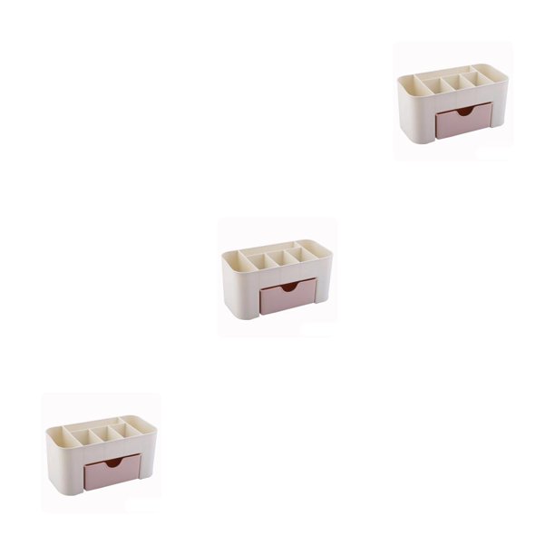 Jumpingount Cajón Estuche de almacenamiento de maquillaje Oficina en el hogar Dormitorio Cosméticos Lápices labiales Joyería Esmalte de uñas Type1 NO1