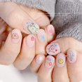 thumbnail image 5 of Graffiti Fun Nail Art Stickers, Calcomanías De Uñas Abstractas Autoadhesivas Cara De Dama Abstracta Hoja De Rosa Diseño De Uñas Consejos De Manicura Decoración De Uñas Para Mujeres Gi, 5 of 5