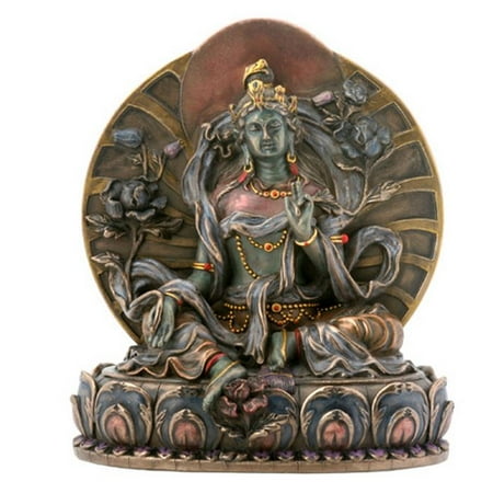 Small Green Tara Hindu Mahavidyas Great Wisdom Goddess Hinduism Figurine