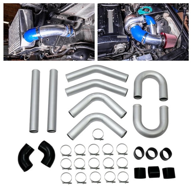 Exhaust Pipe Silicone Coupler For Kawasaki Jetski 650SX/X2/Jetmate – Blue, With Stainless Clamps