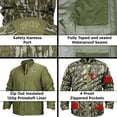 thumbnail image 2 of Paramount Outdoors EHG Elite Engineered Hunting Gear Sierra All Season 3-N-1 Waterproof Mossy Oak Treestand Camo Jacket with Removable Insulated Liner Jacket, 2 of 5