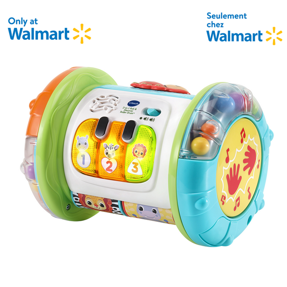 VTech 2-in-1 Roll & Discover Roller Drum™ - Walmart Exclusive - English Version