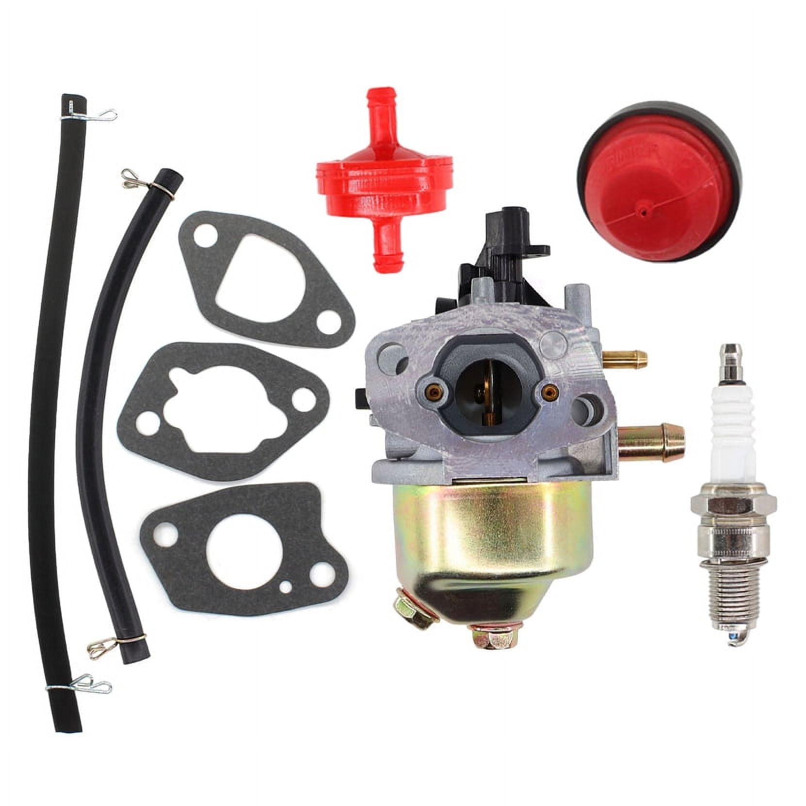 Carburetor Kit With Spark Plug & Air Filter For Troy-Bilt TB110 TB200 & 550EX-725EXI Engines