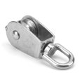 thumbnail image 1 of Roue Suspendue en Fil, Poulie de Levage Simple Universelle Argentée pour Navires, 1 of 8