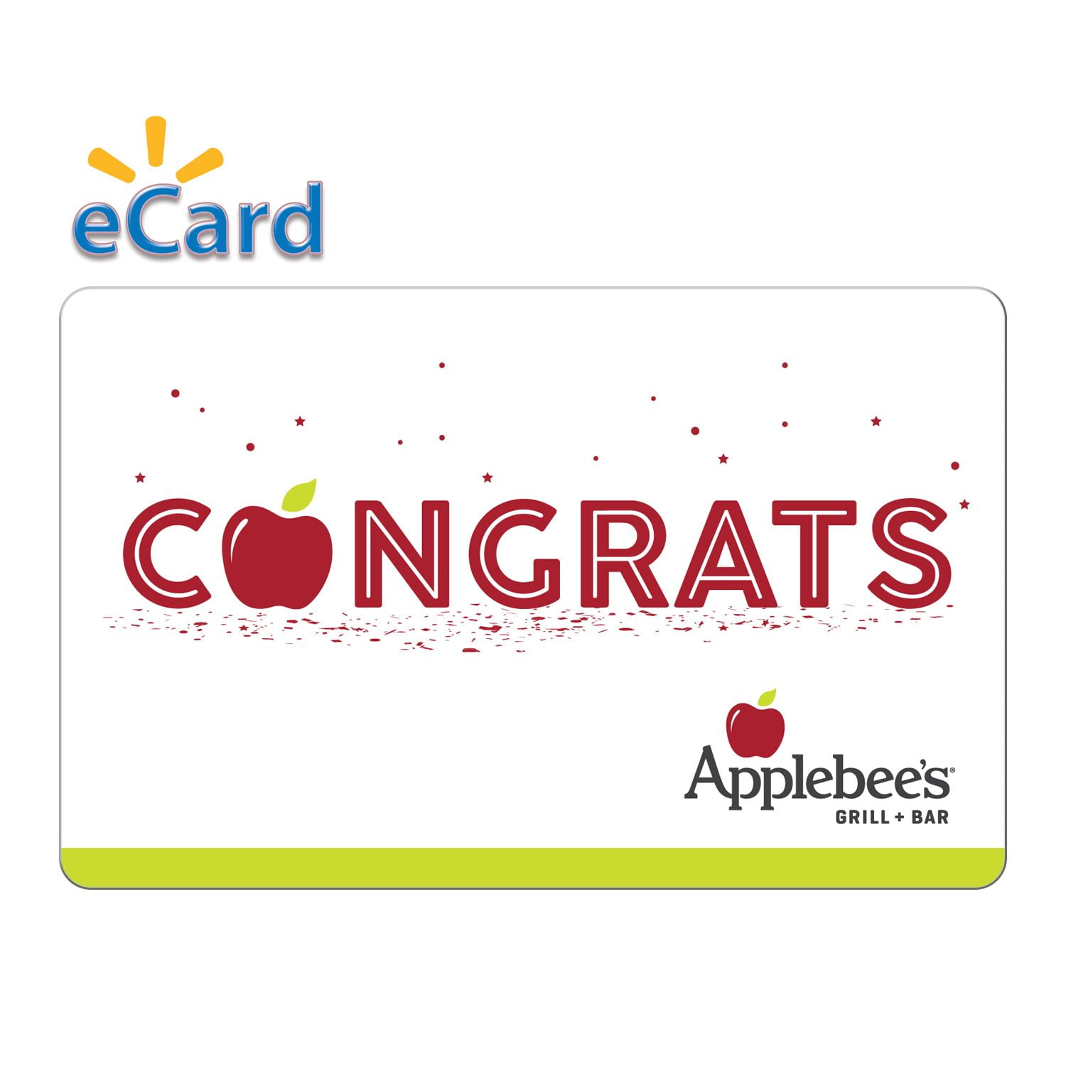 Applebee's Congrats $25 Gift Card (Email Delivery)