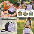thumbnail image 3 of HUIACONG Sky Star Pink Axolotl Backpack for Girls, Functional 4PCS Set Including Water Bottle and Lunch Bag, Daily School Bag for Girls Teens Ages 12-16, 3 of 7
