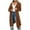 Brown, variant on IROINNID Women's Mid-Length Cardigan Open Front Coat Solid Color Long Sleeve Loose Casual Pockets Casual Coat Cardigan , Pink