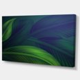 thumbnail image 2 of Fond de Feuilles de Jungle Tropicale - Impression sur Toile Florale, 2 of 4