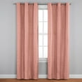 thumbnail image 6 of Mainstays Blackout Textured Slub Grommet Single Indoor Curtain Panel, Terracotta, 38" W x 84" L, 6 of 10