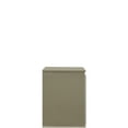 thumbnail image 3 of JERFIT Modern Nightstand with Floating Design, 2-Drawer Silver Bedside Table with Mirror Accents and Acrylic Legs for Bedroom Storage, 3 of 5