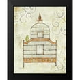 thumbnail image 2 of Tillmon, Avery 12x14 Black Modern Framed Museum Art Print Titled - Bird Cage III, 2 of 5