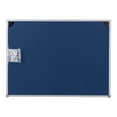 thumbnail image 3 of Universal 43622 Dry-Erase Board, Melamine, 24 x 18, Satin-Finished Aluminum Frame, 3 of 4